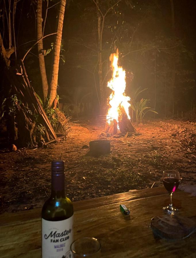 Fully Furnished Family Jungle Tent, Latino Glamping Paquera Exteriör bild