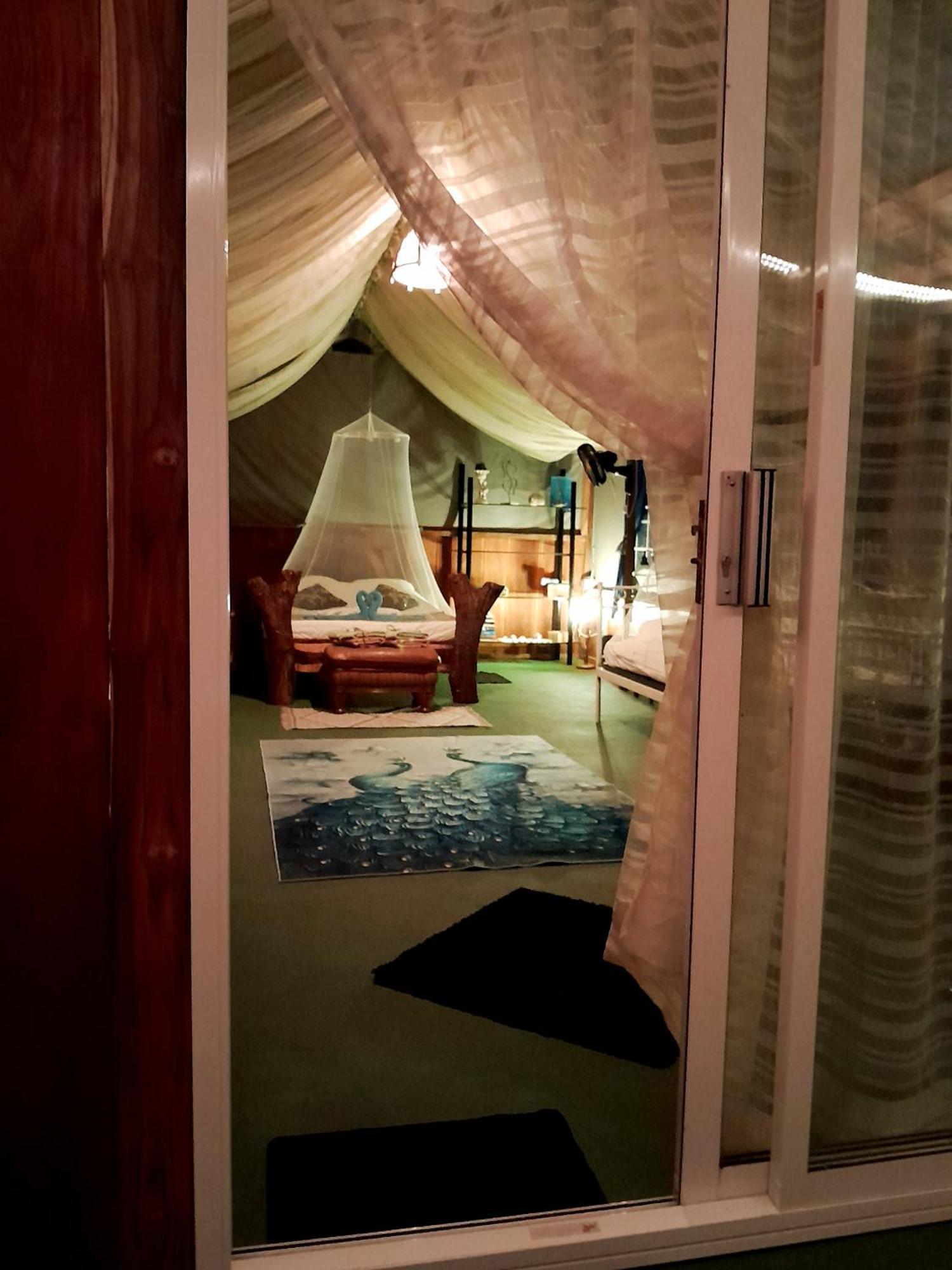 Fully Furnished Family Jungle Tent, Latino Glamping Paquera Exteriör bild